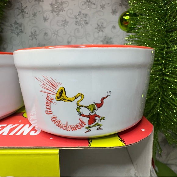 How The Grinch Stole Christmas Ceramic Ramekins - Merry Merry & Who Ville Crew - Picture 5 of 12
